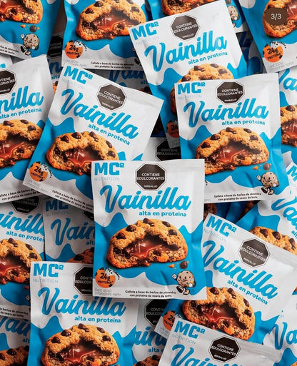 Galleta a base de harina de almendra sabor vainilla